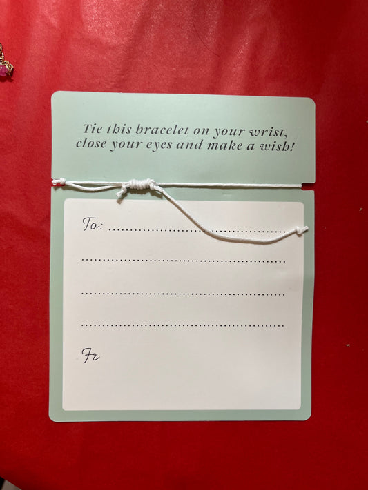 Wish bracelet