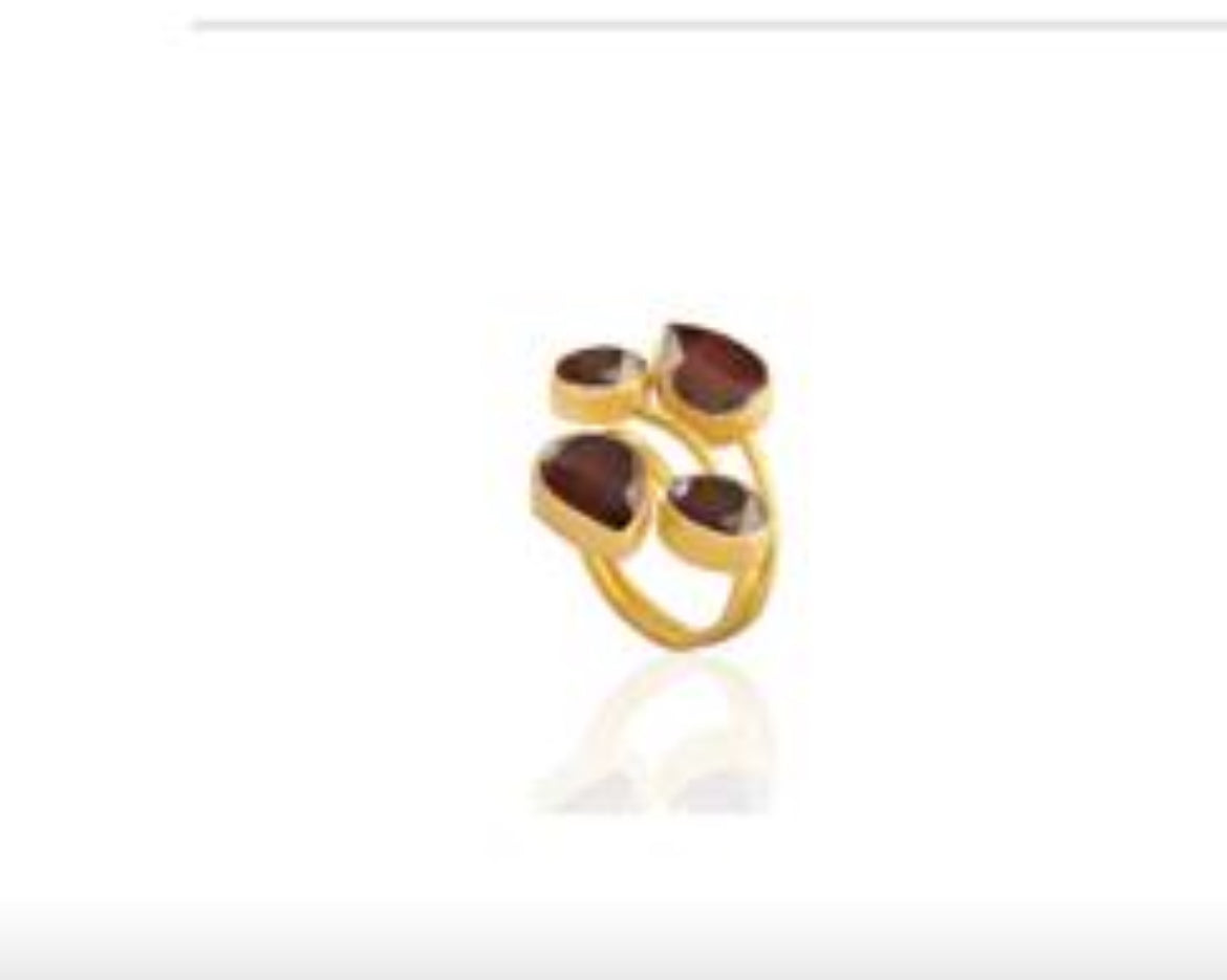 Anello ottone dorato