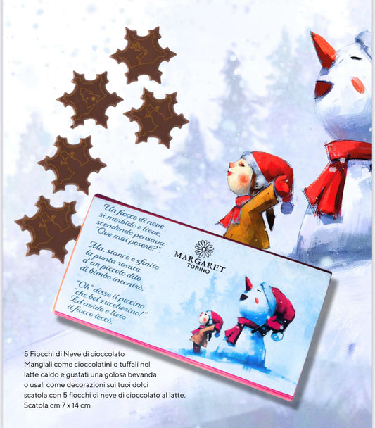 Fiocchi di neve di cioccolato