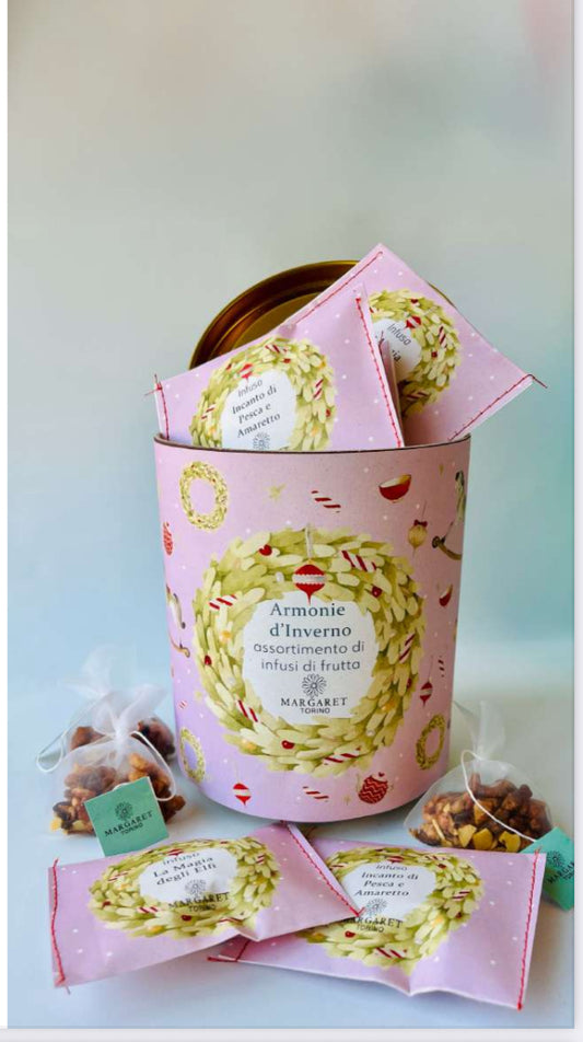 Assortimento di pregiati infusi di frutta