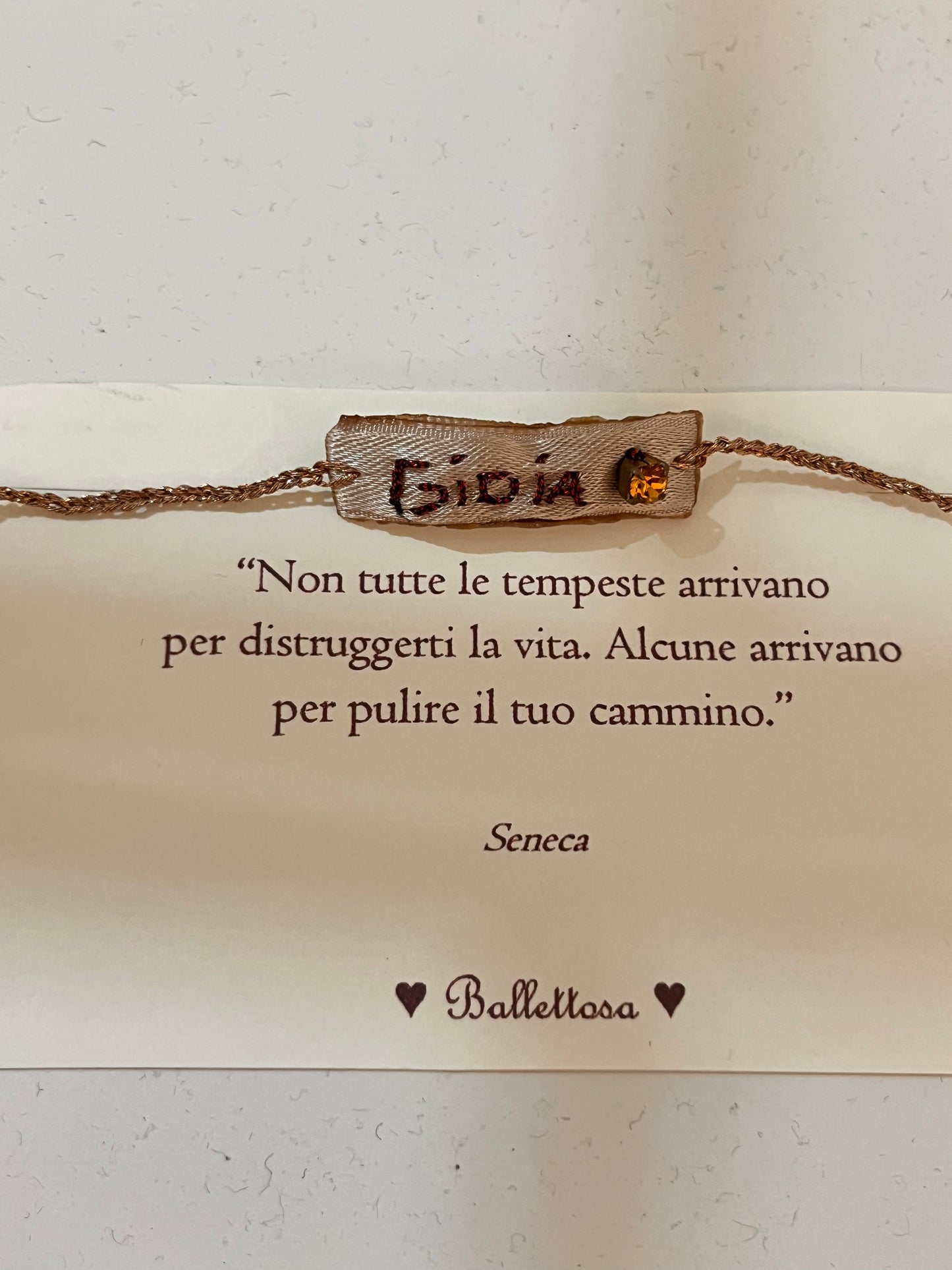 Bracciale “gioia”