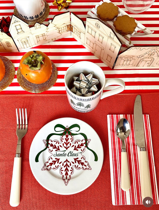 Piattino Santa Claus