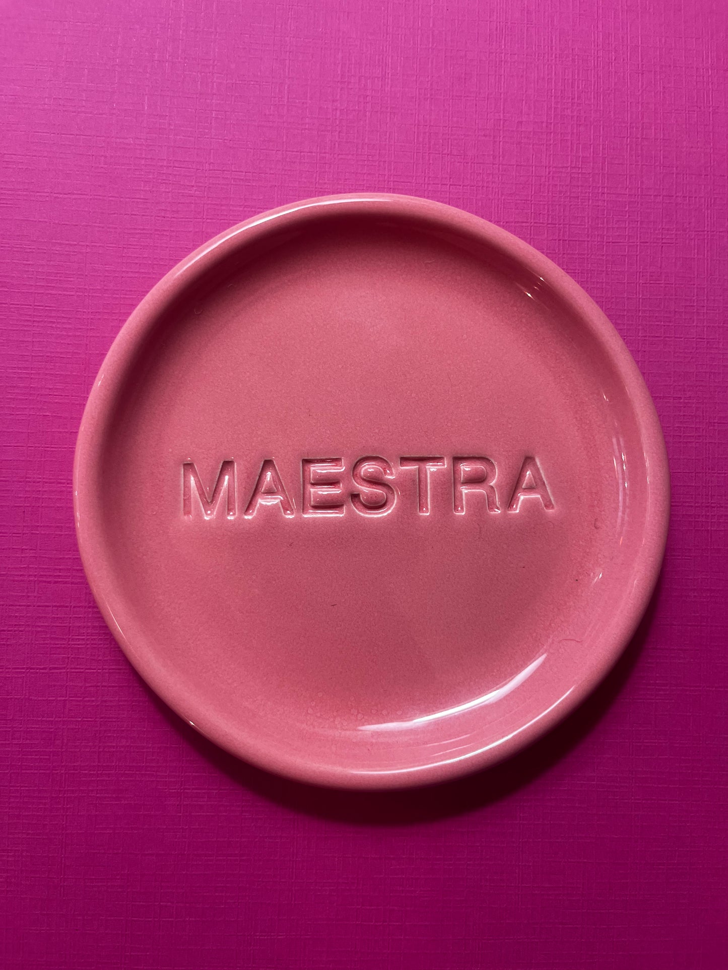 Piattino Maestra