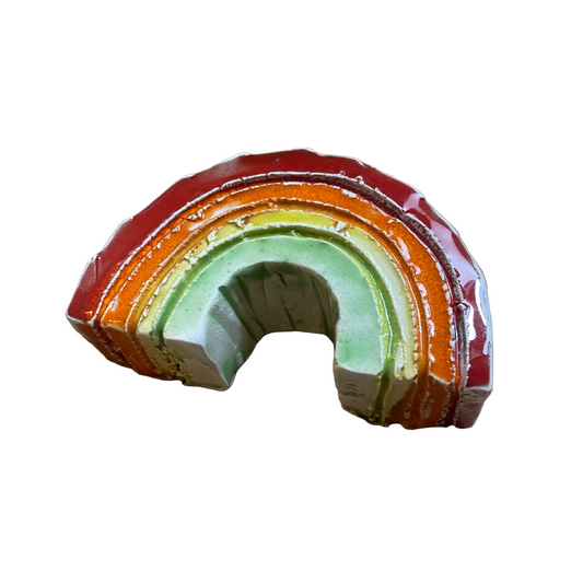 Arcobaleno in ceramica