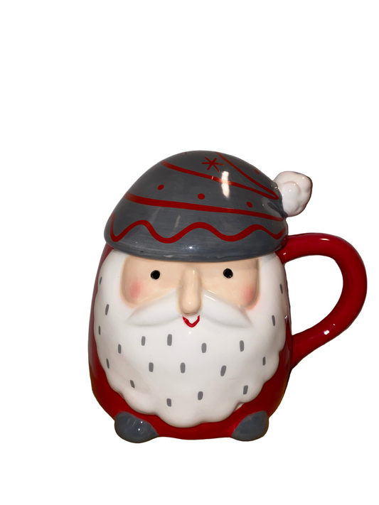 Tazza Babbo Natale con coperchio