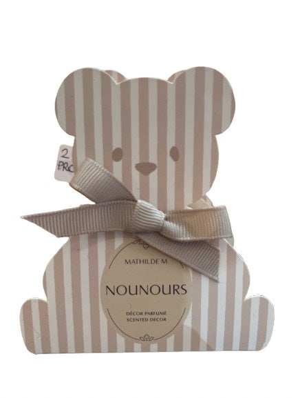 confezione con 2 gessi profumati per cassetti nounours Mathilde M