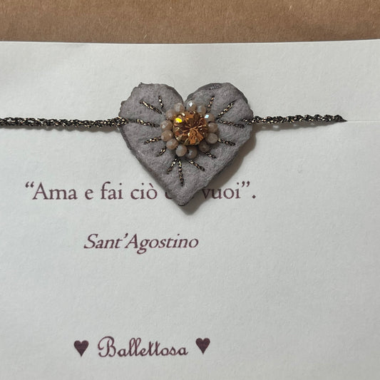 Bracciale Cuore Sacro