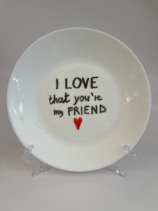 “Piatti con parole” – ceramiche uniche scritte a mano ♡