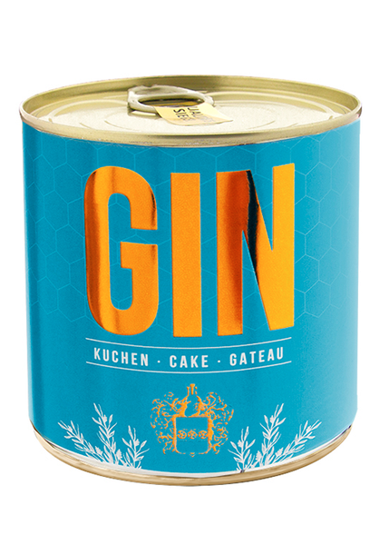 Torta in latta al gin con candelina – Wondercandle