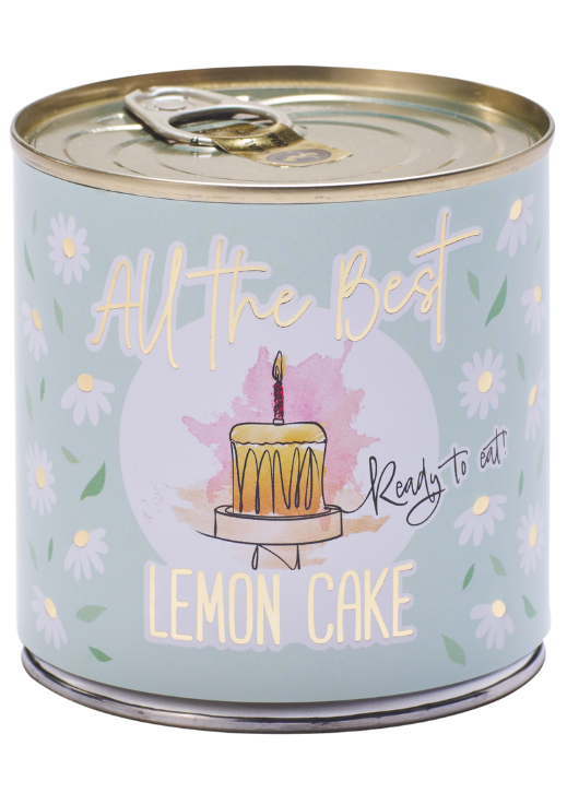 Torta in latta al limone con candelina – Wondercandle