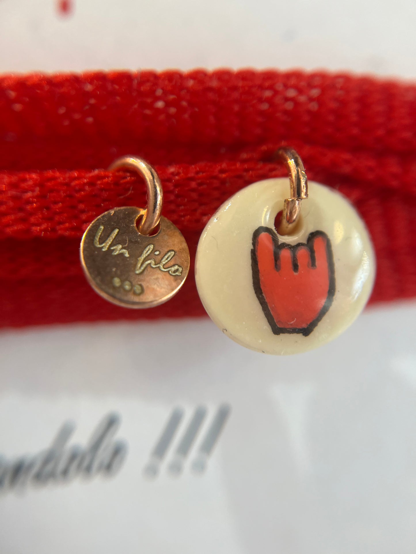 Braccialetto “Fil...rouge” – Un filo e… basta!