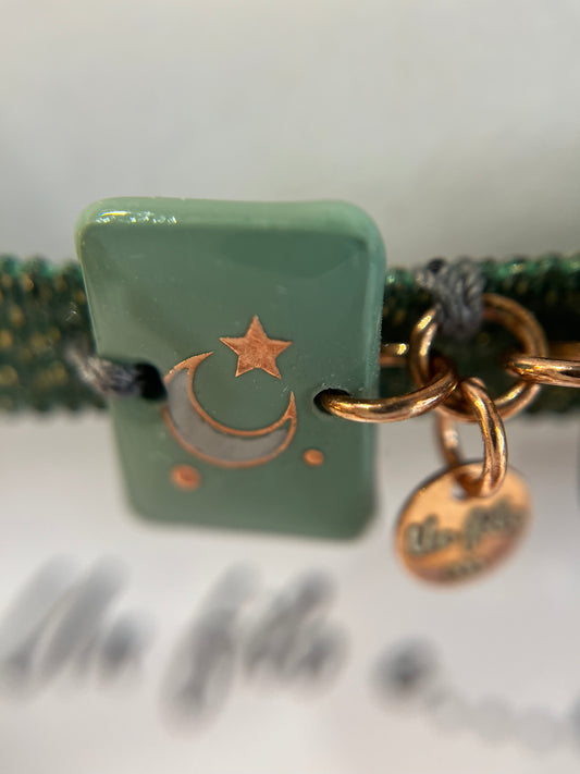 Braccialetto verde – Un filo e… basta!