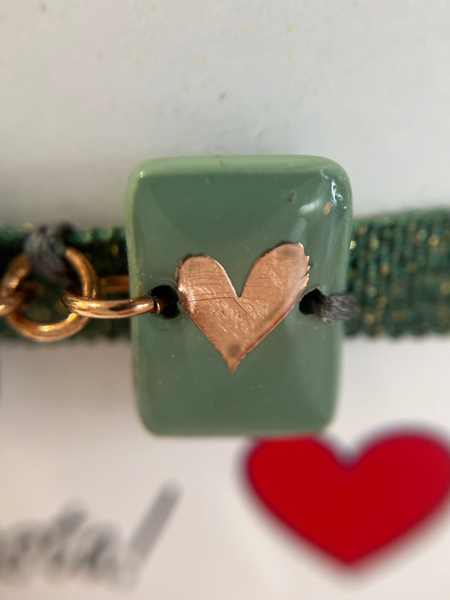 Braccialetto verde – Un filo e… basta!