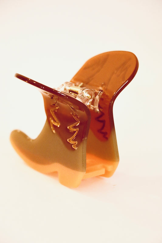 Mollettone per capelli – Stivale cowboy