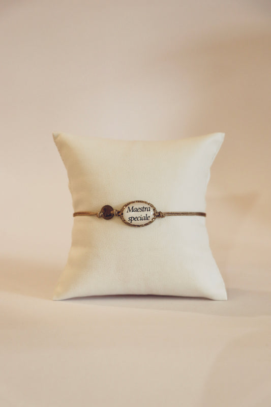 Bracciale Maestra speciale – 20 Celesti