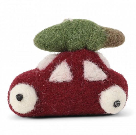 Automobilina con albero
