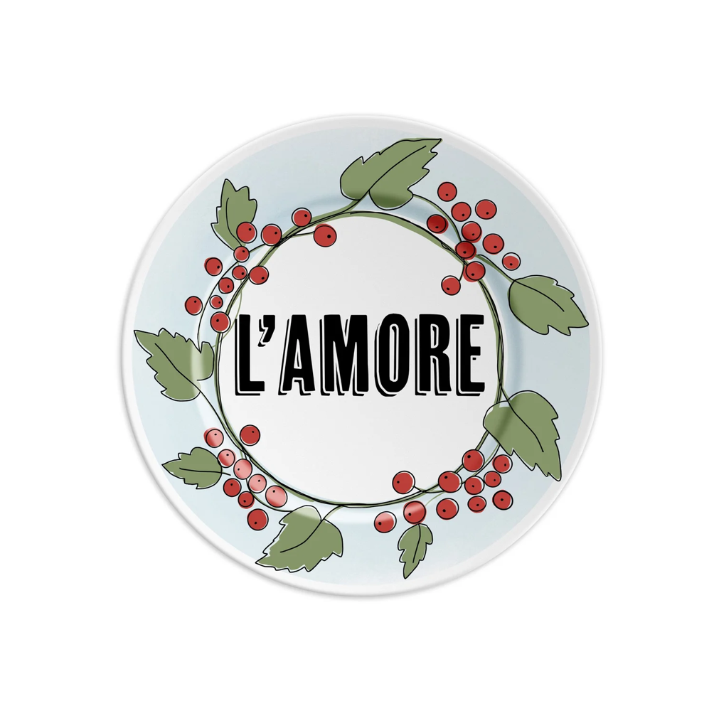 Piattino L'Amore con ribes