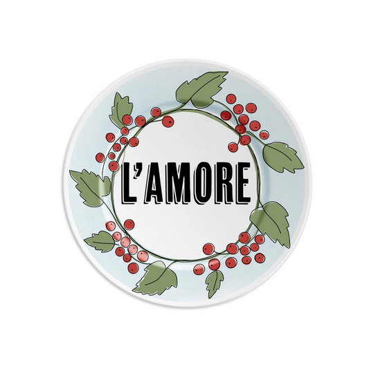 Piattino L'Amore con ribes