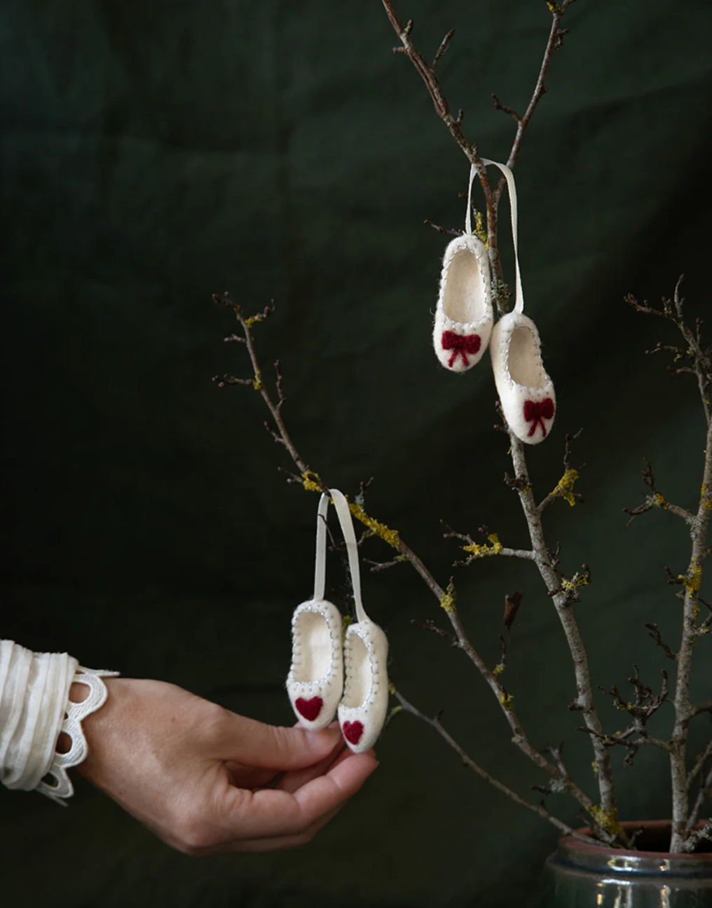 Scarpette ballerina bianche