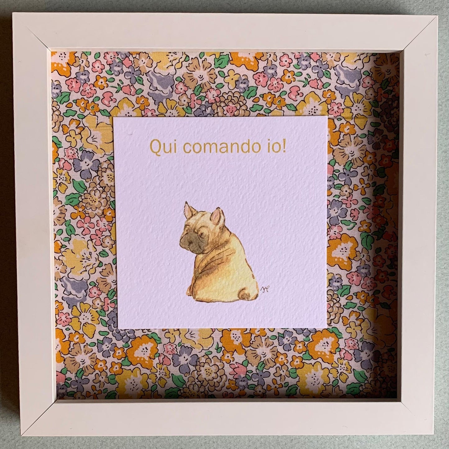 Fuoriporta Qui comando io! - Bulldog Francese