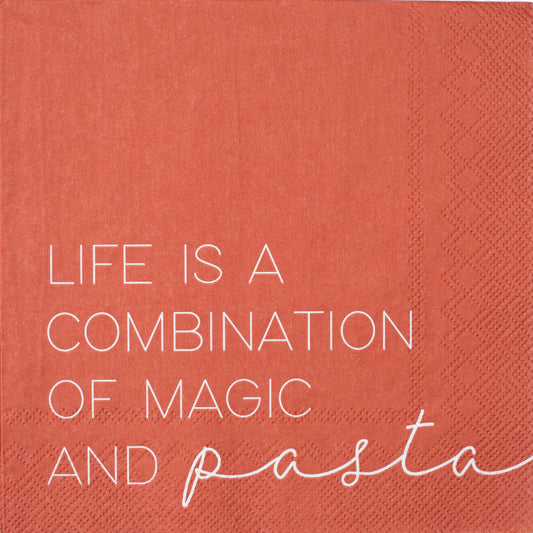 Tovaglioli magic and pasta