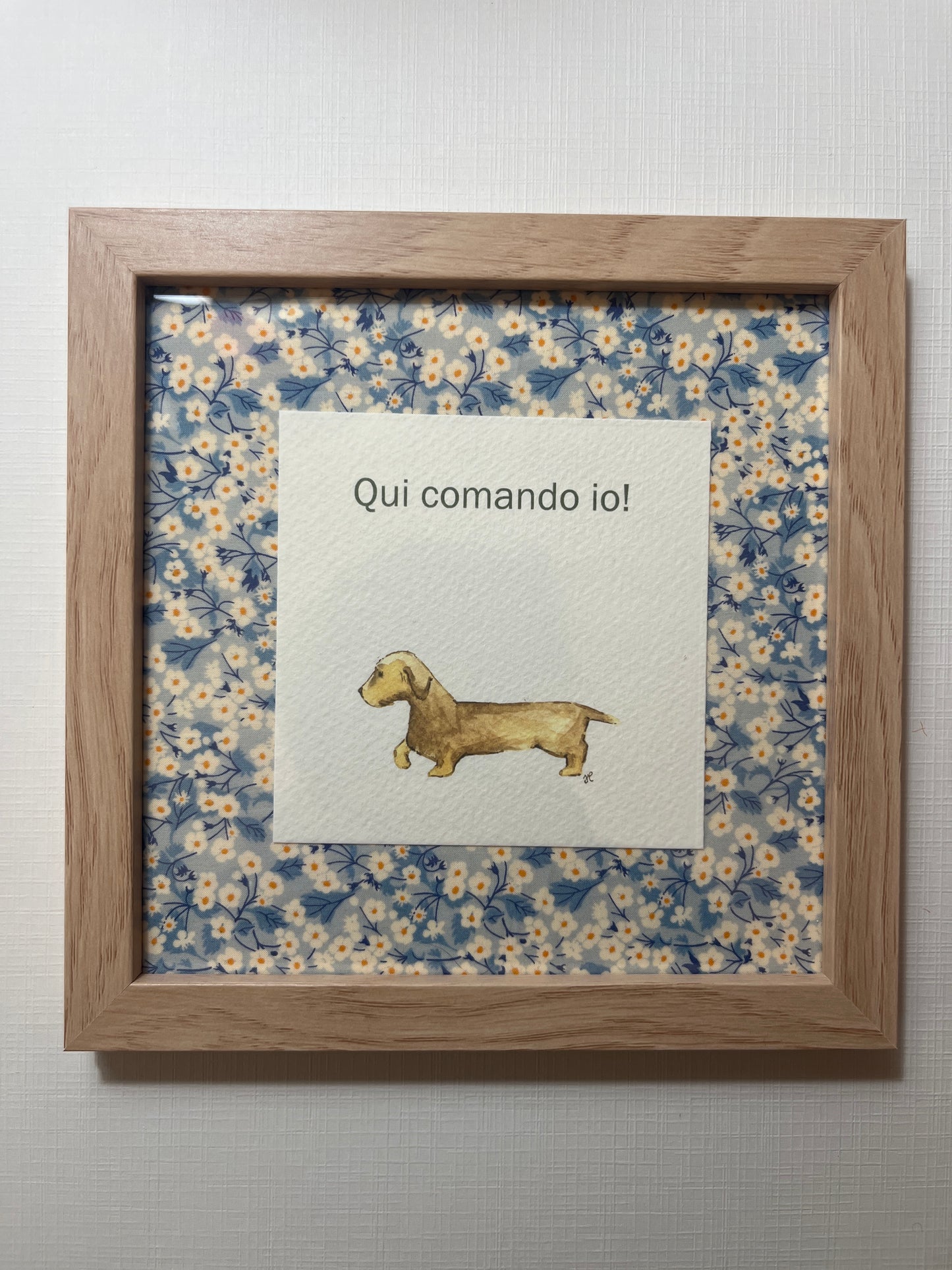 Quadretto bassotto