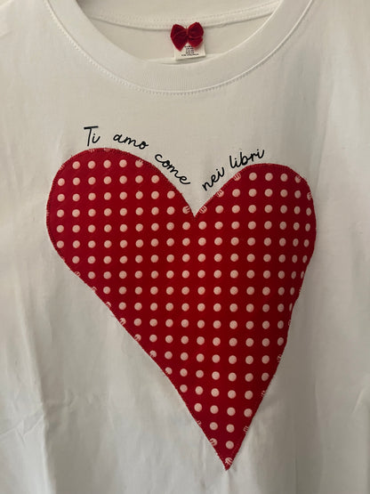 Maglietta cuore