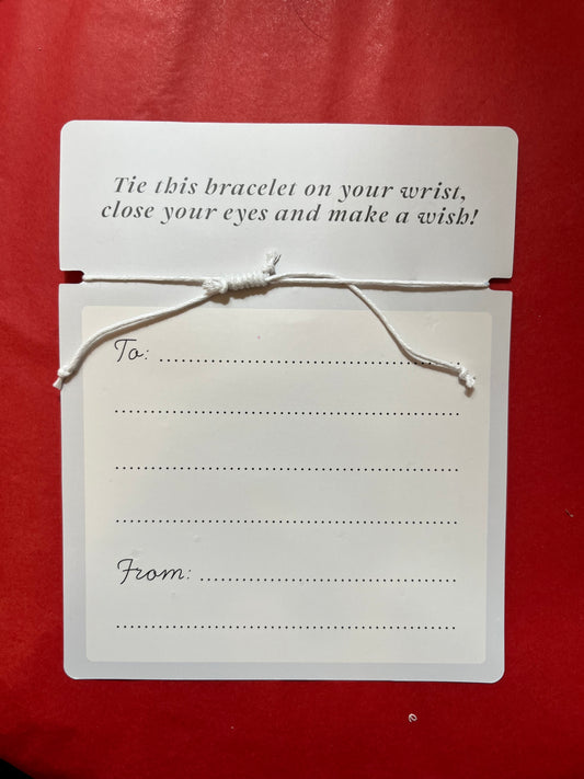 Wish bracelet