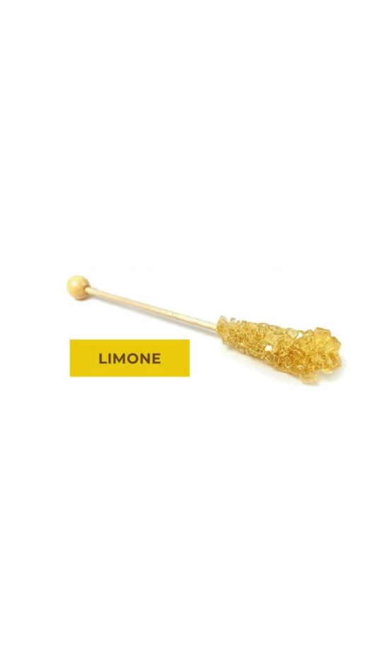 Bastoncini di zucchero candito al limone