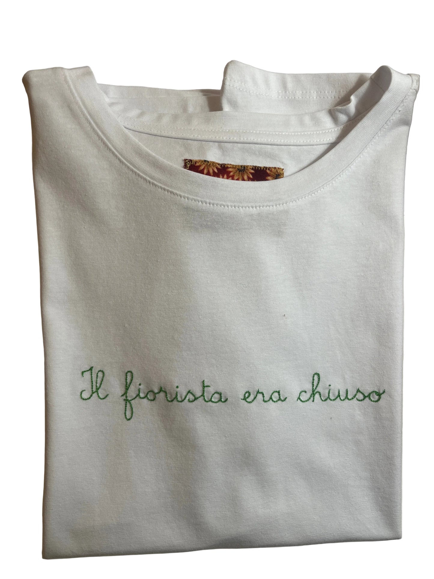 T-shirt ricamata
