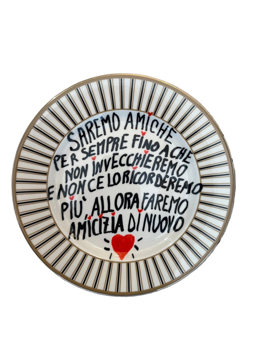 Piatto scritto