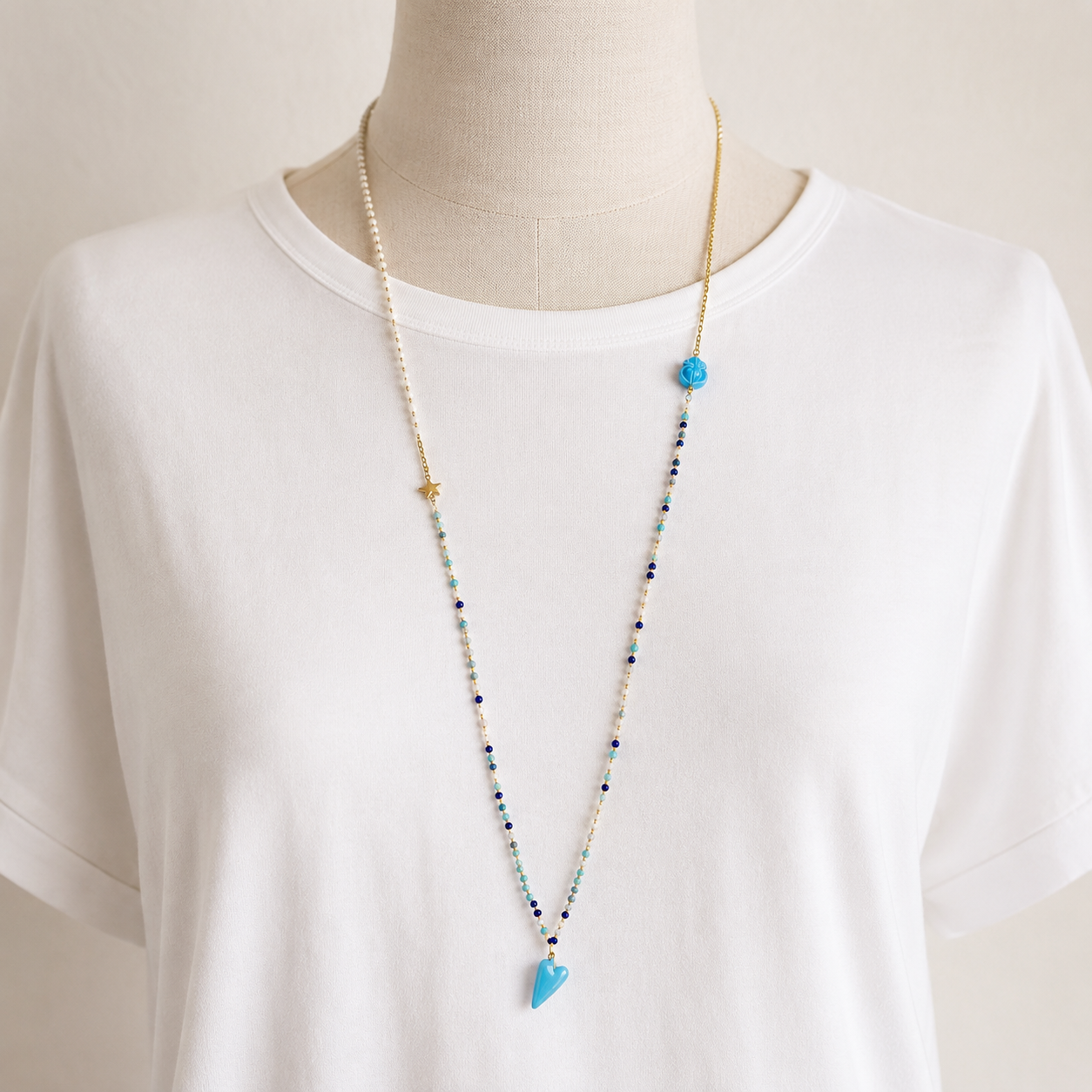 Collana cuori