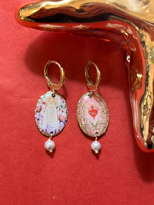 Orecchini Madonnina