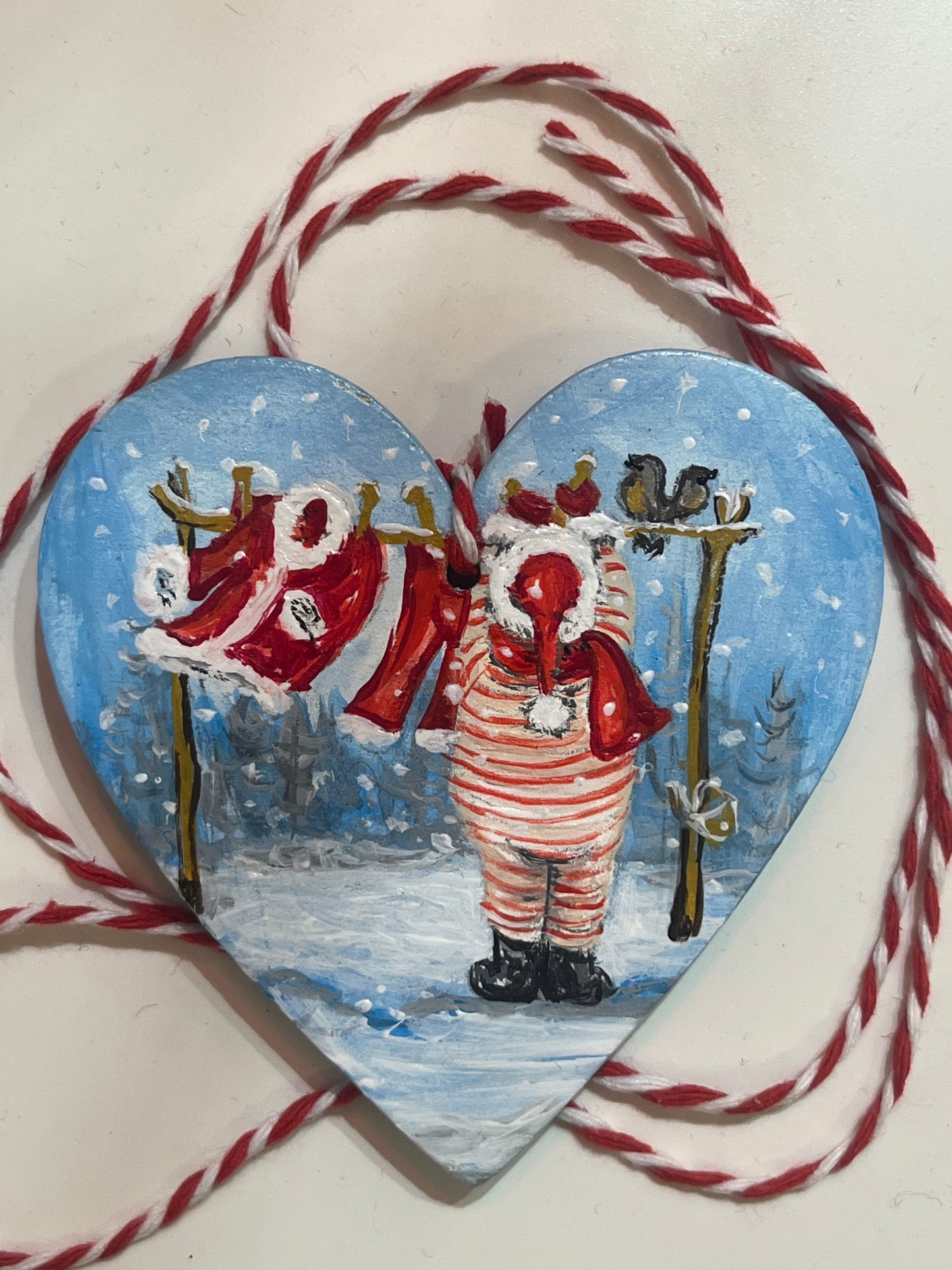 Cuoricino Babbo Natale