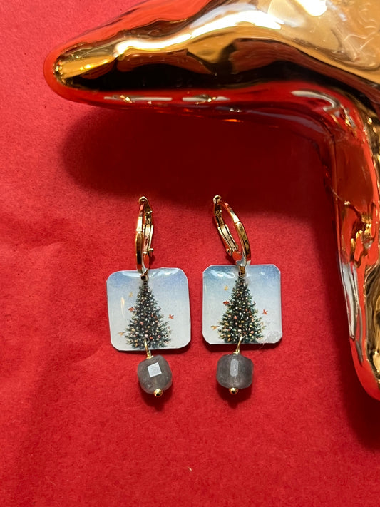 Orecchini Albero di Natale