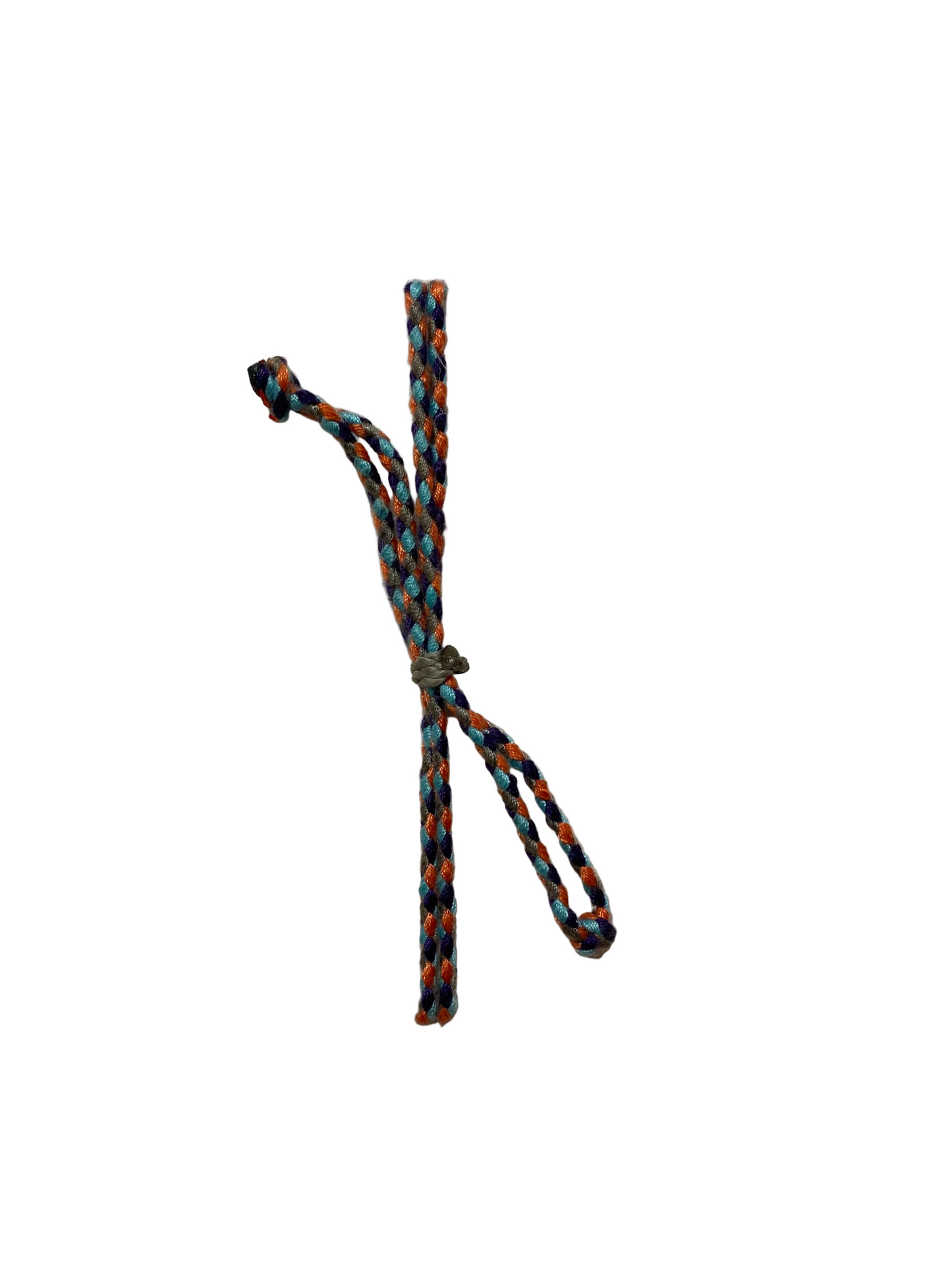 Bracciale in tessuto cuoricino