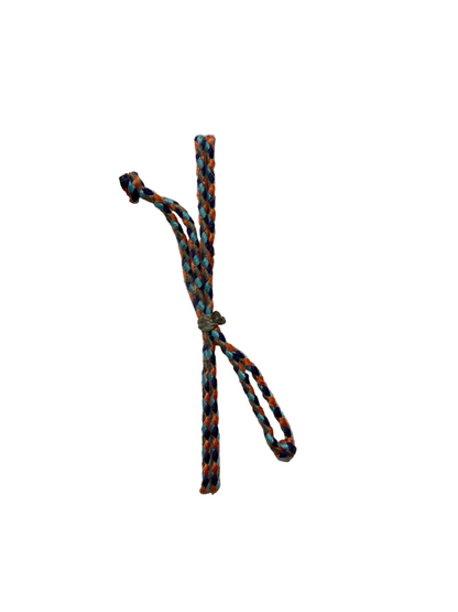 Bracciale in tessuto cuoricino