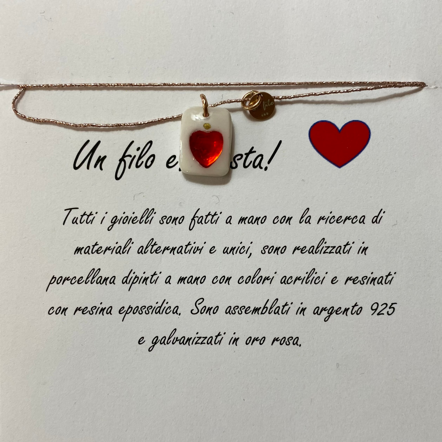 Collana Swarovski Cuore