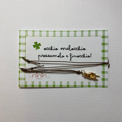 Collana manina porta fortuna