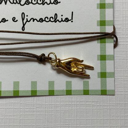 Collana manina porta fortuna