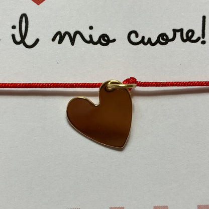 Braccialettino cuoricino