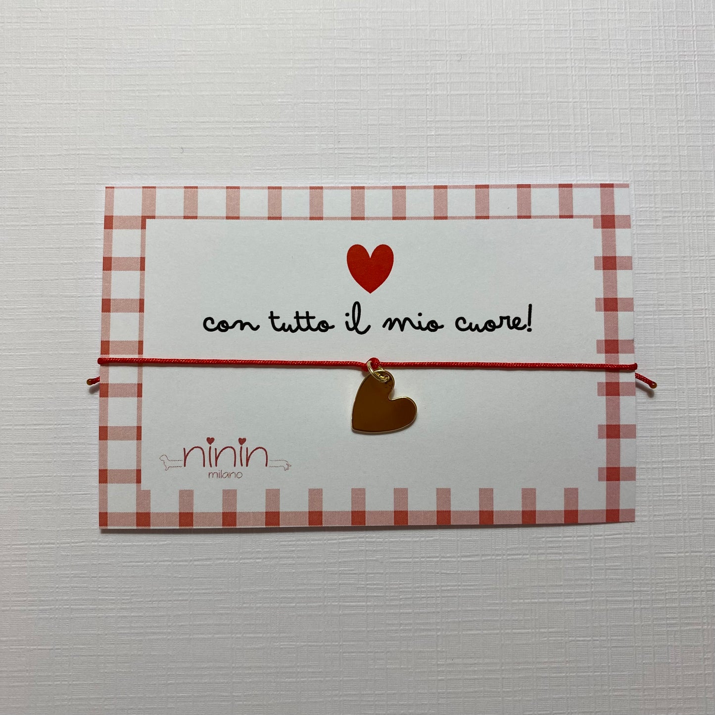 Braccialettino cuore