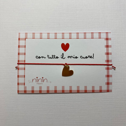 Braccialettino cuore