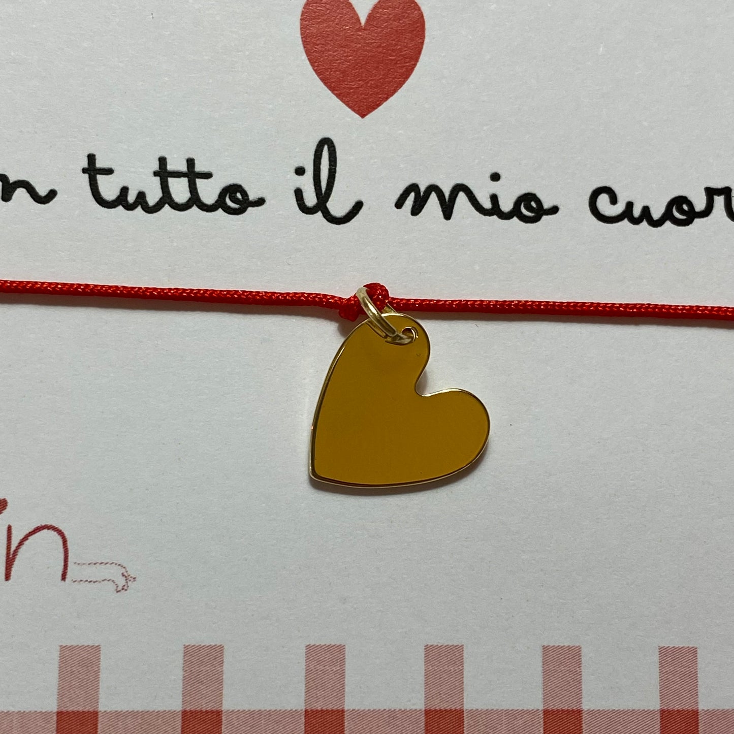Braccialettino cuore
