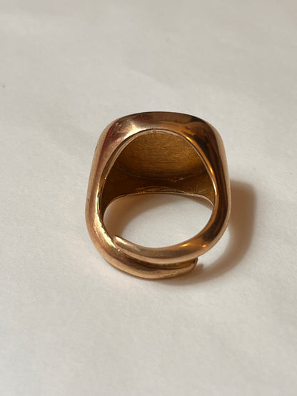 Anello Chevalier Ovale Quadrifoglio