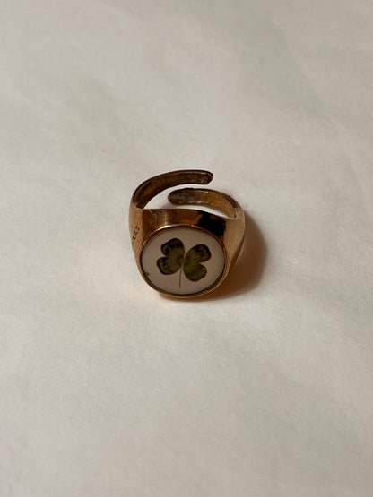 Anello Chevalier Quadrifoglio