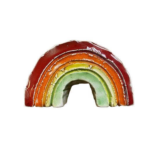 Arcobaleno in ceramica