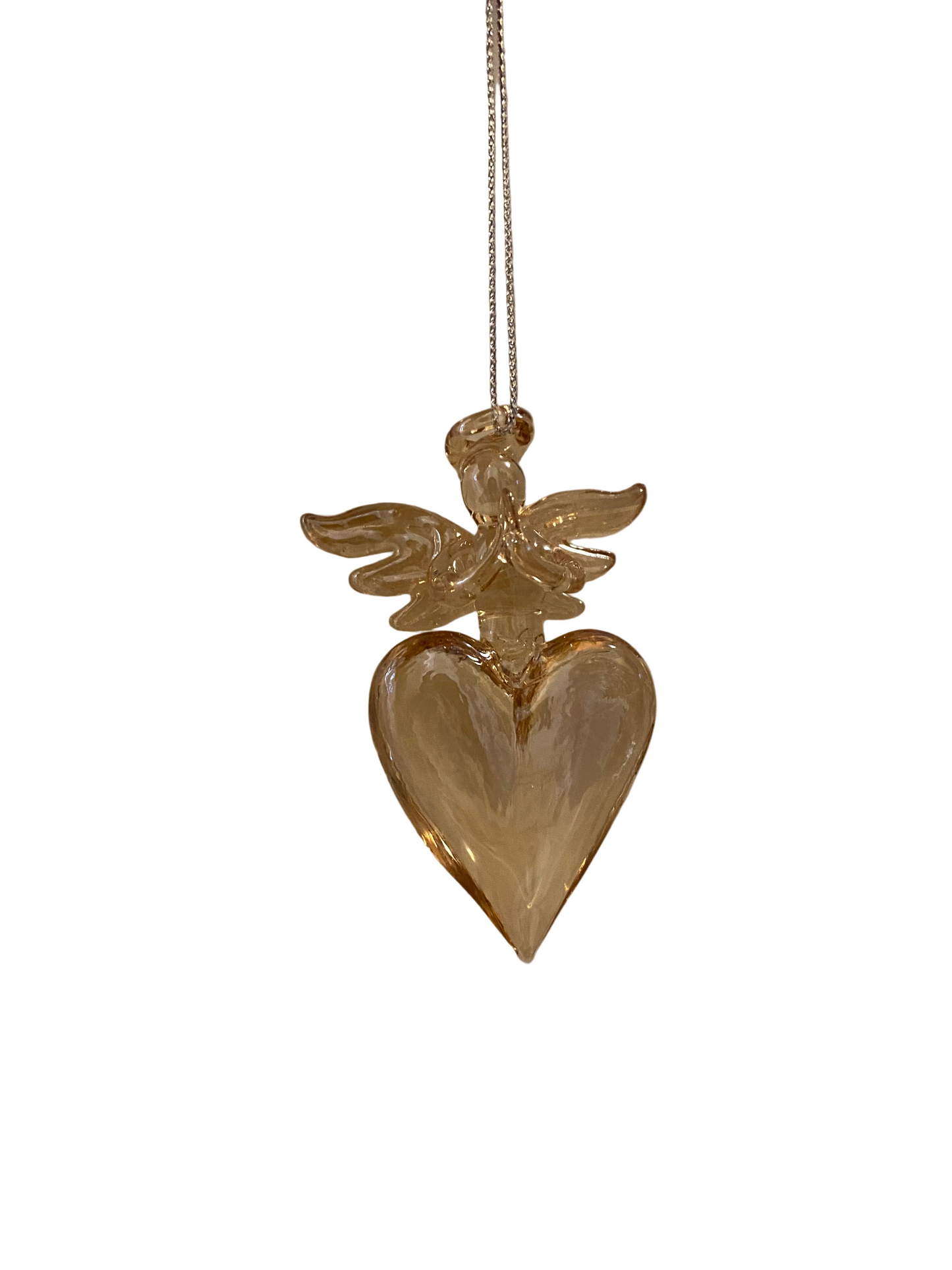 Angioletto in vetro appendibile