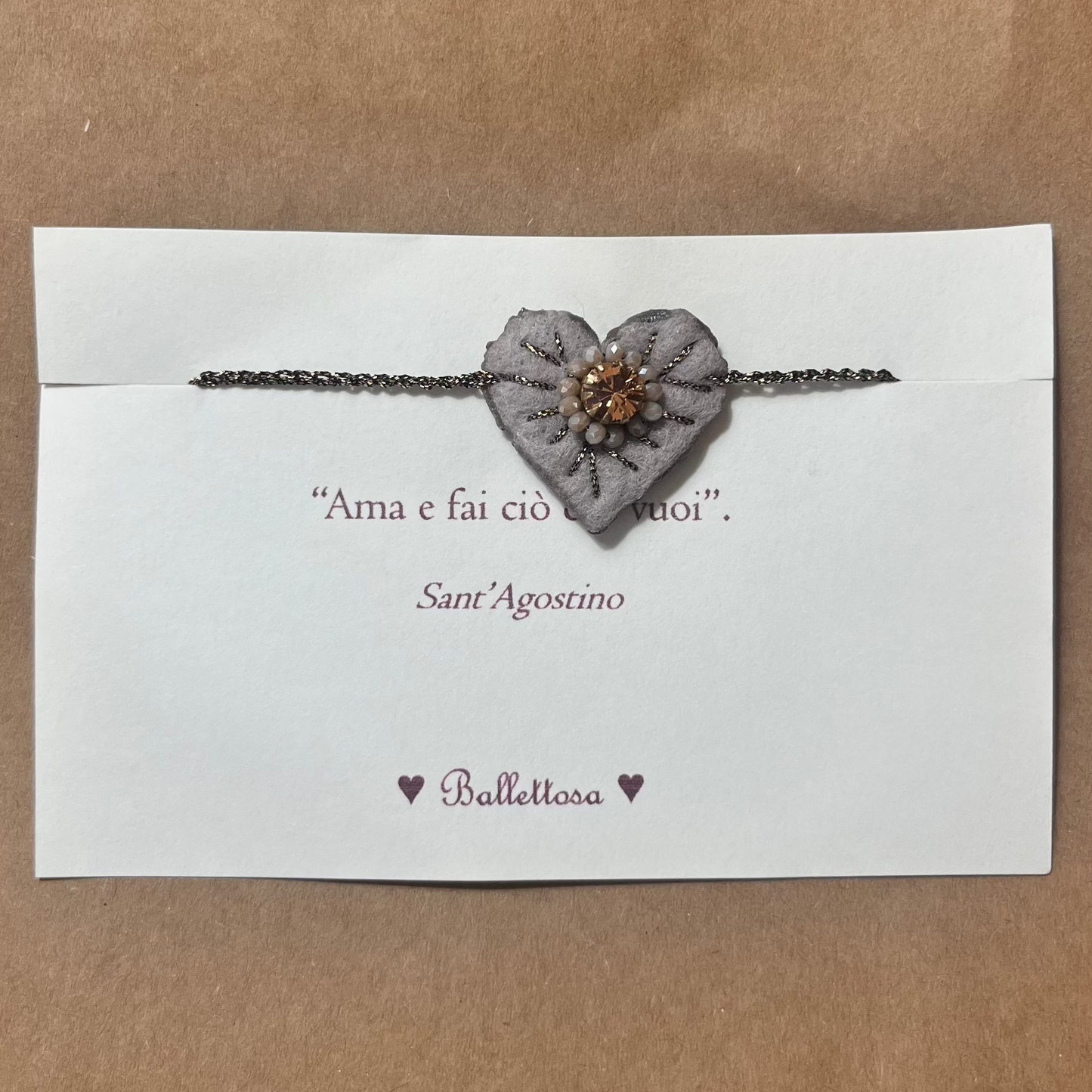 Bracciale Cuore Sacro