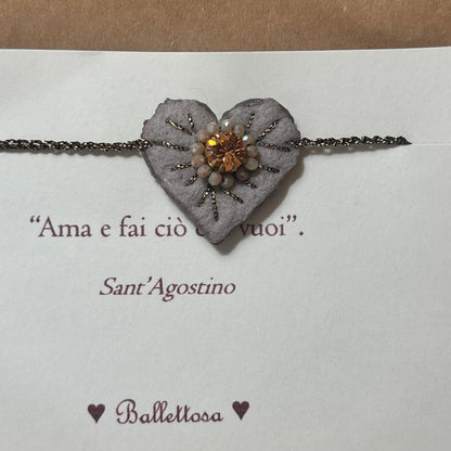 Bracciale Cuore Sacro
